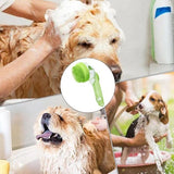 Darrahopens Pet Care > Dog Supplies > Dog Grooming Supplies Dog Wash Brush with Soap Dispenser - Long Handle & Soft Massage Head - For Efficient Coat Care