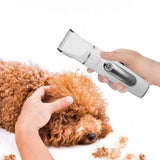 Darrahopens Pet Care > Dog Supplies > Dog Grooming Supplies Electric Dog Cat Grooming Kit Cordless Pet Hair Shaver Scissors Clippers Trimmer White