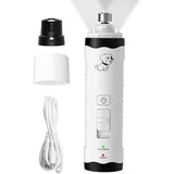 Electric Dog Nail Grinder - M3 Rechargeable Pet Nail Trimmer Grooming Tool