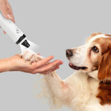 Darrahopens Pet Care > Dog Supplies > Dog Grooming Supplies Electric Dog Nail Grinder - M3 Rechargeable Pet Nail Trimmer Grooming Tool
