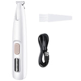 Darrahopens Pet Care > Dog Supplies > Dog Grooming Supplies Electric Pet Trimmer Multifunctional Pet Hair Clippers with LED Light Pet Grooming Tools