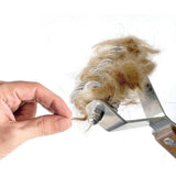 Darrahopens Pet Care > Dog Supplies > Dog Grooming Supplies Large 2-Sided Undercoat Rake for Dogs & Cats Pet Grooming Dematting Brush