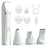 Darrahopens Pet Care > Dog Supplies > Dog Grooming Supplies Pet Grooming Kit Cat Dog Clippers Pet Hair Trimmer Electric Shaver White