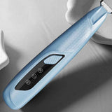 Pet Hair Trimmer Electric Clipper Rechargeable with LED Light for Pets Blue