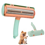Darrahopens Pet Care > Dog Supplies > Dog Grooming Supplies Reusable Pet Hair Remover Roller - For Dog & Cat Fur on Furniture & Clothes Green