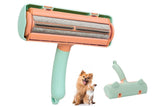Darrahopens Pet Care > Dog Supplies > Dog Grooming Supplies Reusable Pet Hair Remover Roller - For Dog & Cat Fur on Furniture & Clothes Green