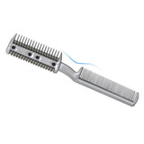 Darrahopens Pet Care > Dog Supplies > Dog Grooming Supplies Two-Sided Pet Grooming Comb with Razor for Dog & Cat Fur Trimming