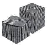 Darrahopens Pet Care > Dog Supplies > Dog Grooming Supplies VEVOR Interlocking Drainage Mat, 31 x 31 cm Modular Interlocking Cushion, 40 Pcs Splicing Drainage Mats, Non-Slip Gray PP Drainage Floor Tile and Shower Mat, for Garage, Garden, Kitchen & Outdoor