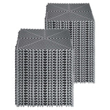 Darrahopens Pet Care > Dog Supplies > Dog Grooming Supplies VEVOR Interlocking Drainage Mat, 31 x 31 cm Modular Interlocking Cushion, 50 Pcs Splicing Drainage Mats, Non-Slip Gray PP Drainage Floor Tile and Shower Mat, for Garage, Garden, Kitchen & Outdoor