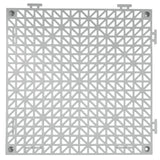 Darrahopens Pet Care > Dog Supplies > Dog Grooming Supplies VEVOR Modular Interlocking Cushion, 12 Pack 30 x 30 cm Splicing Drainage Mats, Soft PVC Interlocking Drainage Floor Tiles, Non-Slip Drainage Holes for Restroom, Bathroom, Kitchen, Pool, Wet Area, Gray