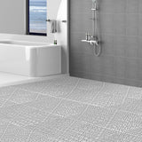 Darrahopens Pet Care > Dog Supplies > Dog Grooming Supplies VEVOR Modular Interlocking Cushion, 12 Pack 30 x 30 cm Splicing Drainage Mats, Soft PVC Interlocking Drainage Floor Tiles, Non-Slip Drainage Holes for Restroom, Bathroom, Kitchen, Pool, Wet Area, Gray