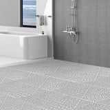 Darrahopens Pet Care > Dog Supplies > Dog Grooming Supplies VEVOR Modular Interlocking Cushion, 55 Pack 30 x 30 cm Splicing Drainage Mats, Soft PVC Interlocking Drainage Floor Tiles, Non-Slip Drainage Holes for Restroom, Bathroom, Kitchen, Pool, Wet Area, Gray