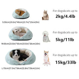 Darrahopens Pet Care > Dog Supplies > Dog Kennels Semi-Enclosed Pet Bed with Plush Comfort and Anti-Slip Base – Ideal for Cats and Small to Medium Dogs Seeking a Cozy, Secure Sleep Spot for All Seasons (S, Pink) In Australia - Darrahopens
