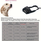 Darrahopens Pet Care > Dog Supplies > Dog Muzzles 3 Pcs Size XL Black Breathable Mesh Dog Muzzle - Soft & Comfortable Guard to Prevent Biting, Allows Panting and Drinking