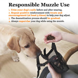Darrahopens Pet Care > Dog Supplies > Dog Muzzles Soft Mesh Dog Muzzle for Small Medium Large Dogs – Breathable Adjustable Anti-Bite Chewing Guard with Overhead Strap – Fits Labrador, German Shepherd, Golden Retriever – 5 Sizes (Black,M)