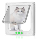 Darrahopens Pet Care > Dog Supplies > Dog Playpens & Gates 24x245cm Cat Door with Transparent Flap