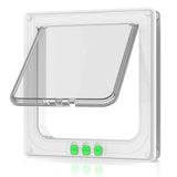 Darrahopens Pet Care > Dog Supplies > Dog Playpens & Gates 24x245cm Cat Door with Transparent Flap