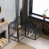 Darrahopens Pet Care > Dog Supplies > Dog Playpens & Gates 3 in 1 Dog Playpen Extra Large Dog Whelping Fence DIY Shape Garden Fence Barrier