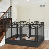 Darrahopens Pet Care > Dog Supplies > Dog Playpens & Gates 3 in 1 Dog Playpen Extra Large Dog Whelping Fence DIY Shape Garden Fence Barrier