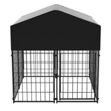 Darrahopens Pet Care > Dog Supplies > Dog Playpens & Gates Dog Playpen House Heavy Duty Large Outdoor Dog Kennel Anti-rust Metal Pet Crate