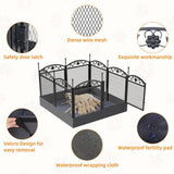 Darrahopens Pet Care > Dog Supplies > Dog Playpens & Gates Fin Heavy Duty Dog Play Pen Enclosure Whelping Cage With Fertility Mat Puppy Playpen