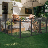 Darrahopens Pet Care > Dog Supplies > Dog Playpens & Gates HeavyDuty Metal Dog Playpen w/ Waterproof Border