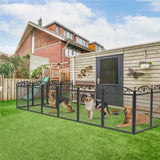 Darrahopens Pet Care > Dog Supplies > Dog Playpens & Gates HeavyDuty Metal Dog Playpen w/ Waterproof Border