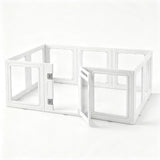 Darrahopens Pet Care > Dog Supplies > Dog Playpens & Gates i.Pet Dog Pet Playpen 10 Panels Clear PET Plastic 152x100x57cm for Puppy Exercise In Australia - Darrahopens