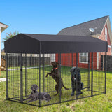 Darrahopens Pet Care > Dog Supplies > Dog Playpens & Gates Jumbo Outdoor Dog Kennel Heavy Duty Pet Playpen Pre-galvanized Animal Cage Fence