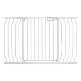 Darrahopens Pet Care > Dog Supplies > Dog Playpens & Gates VEVOR Baby Gate, 749-1346 mm Extra Wide, 762 mm High, Dog Gate for Stairs Doorways and House, Easy Step Walk Thru Auto Close Child Gate Pet Security Gate with Pressure Mount and Wall Mount Kit, White