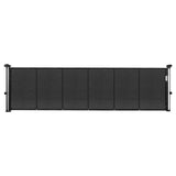 Darrahopens Pet Care > Dog Supplies > Dog Playpens & Gates VEVOR Retractable Baby Gate, 870 mm Tall, Extends up to 2800 mm Wide, Retractable Gate for Kids or Pets, Mesh Material, Easy to Install for Indoor Stairs, Doorways, Hallways, Playrooms, Black