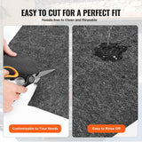 Darrahopens Pet Care > Dog Supplies > Dog Playpens & Gates VEVOR Waterproof Garage Floor Mat for Under Car, 914.4x1524 MM Compact Size Heavy Duty Containment Mat with Strong Grip, Protects Garage Floor from Water, Mud and Oil, For Garages,Greenhouses,Entrance