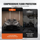 Darrahopens Pet Care > Dog Supplies > Dog Playpens & Gates VEVOR Waterproof Garage Floor Mat for Under Car, 914.4x1524 MM Compact Size Heavy Duty Containment Mat with Strong Grip, Protects Garage Floor from Water, Mud and Oil, For Garages,Greenhouses,Entrance