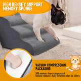 Darrahopens Pet Care > Dog Supplies > Dog Steps & Ramps 3 Tiers Dog Ramp Non-Slip Pet Steps Cat Stairs Foam Soft Pet Slope Max 40LBS Load for High Beds Sofa Couches With Zippered Washable Corduroy Cover Indoor