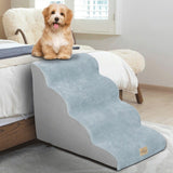 Darrahopens Pet Care > Dog Supplies > Dog Steps & Ramps Curved Dog Ramp Stairs for Training & Bed