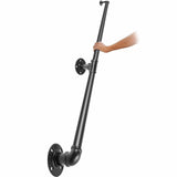 Darrahopens Pet Care > Dog Supplies > Dog Steps & Ramps VEVOR Pipe Stair Handrail, 1.8m Staircase Handrail, 200KG Load Capacity Carbon Steel Pipe Handrail, Industrial Pipe Handrail with Wall Mount Support, Round Corner Wall Handrailings for Indoor, Outdoor