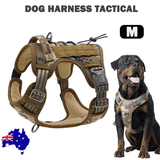 Darrahopens Pet Care > Dog Supplies > Dog Training Aids Dog Harness Tactical No Pull Adjustable Pet Military Working Training Vest M