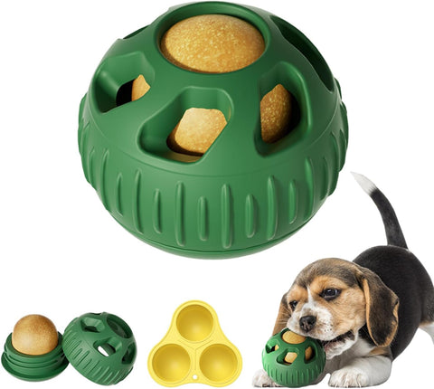 Darrahopens Pet Care > Dog Supplies > Dog Training Aids Interactive Dog Toys, Treat Dispensing Dog Toy, Chew Toys to Keep Your Pup Distracted, Frozen Dog Treats Toy for Aggressive Chewer, Durable Dog Puzzle for Small Medium Dog