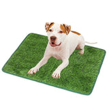Darrahopens Pet Care > Dog Supplies > Dog Training Aids L Size Realistic Artificial Grass Dog Potty Pad - Indoor/Outdoor Pet Training Turf, Easy to Clean PE & TPR Material