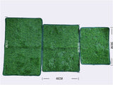 Darrahopens Pet Care > Dog Supplies > Dog Training Aids L Size Realistic Artificial Grass Dog Potty Pad - Indoor/Outdoor Pet Training Turf, Easy to Clean PE & TPR Material