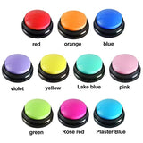 Darrahopens Pet Care > Dog Supplies > Dog Training Aids Pet Communication Buttons Dog Training Aid with Recordable Speak Talk Buttons A10 Compatible with Oral-B