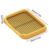 Darrahopens Pet Care > Dog Supplies > Dog Training Aids Pet Training Pad Dog Potty Toilet Large Size Portable With Tray Mat For Indoor