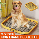 Darrahopens Pet Care > Dog Supplies > Dog Training Aids Pet Training Pad Dog Potty Toilet Large Size Portable With Tray Mat For Indoor