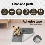Darrahopens Pet Care > Dog Supplies i.Pet Pet Training Pads 200pcs 60x60cm Puppy Dog Toilet Pee Indoor Super Absorbent Grey
