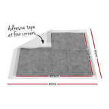 Darrahopens Pet Care > Dog Supplies i.Pet Pet Training Pads 200pcs 60x60cm Puppy Dog Toilet Pee Indoor Super Absorbent Grey