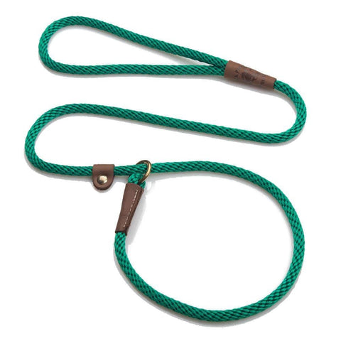 Darrahopens Pet Care > Dog Supplies Mendota British Style Slip Leash - Length 1/2in x 6ft(13mm x 1.8m) - Kelly Green