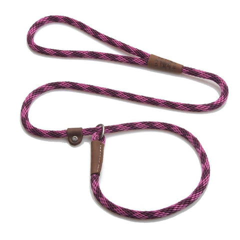 Darrahopens Pet Care > Dog Supplies Mendota British Style Slip Leash - Length 3/8in x 4ft(10mm x 1.2m) - Diamond - Ruby