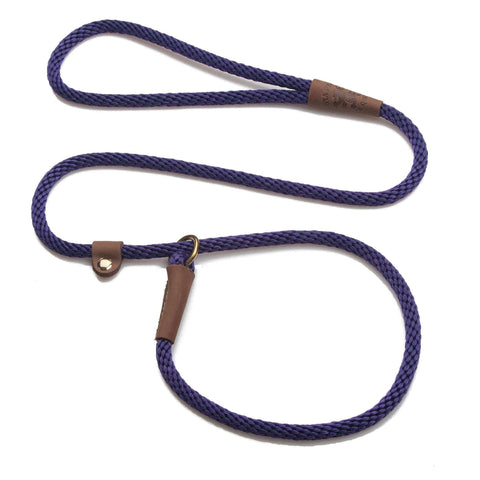 Darrahopens Pet Care > Dog Supplies Mendota British Style Slip Leash - Length 3/8in x 4ft(10mm x 1.2m) - Purple