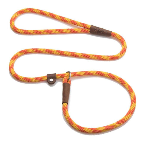 Darrahopens Pet Care > Dog Supplies Mendota British Style Slip Leash - Length 3/8in x 6ft(10mm x 1.8m) - Diamond - Amber