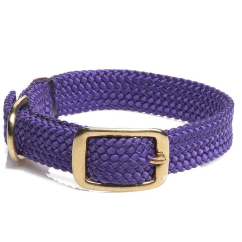 Darrahopens Pet Care > Dog Supplies Mendota Doublebraided Collar 18"  PURPLE